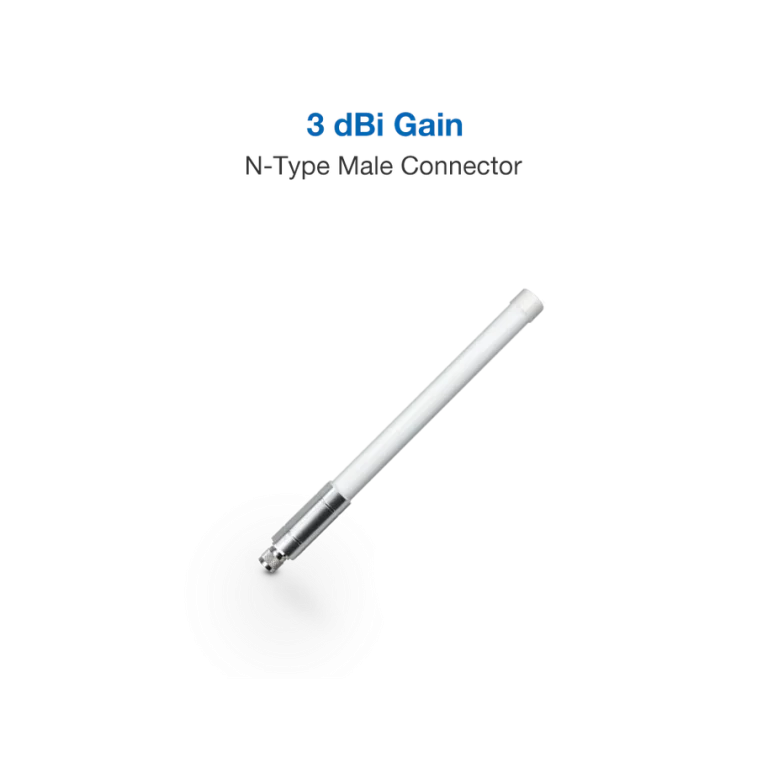 RAKwireless 3dBi Glasfaser-Antenne 858MHz-878MHz N-Typ auf RP-SMA