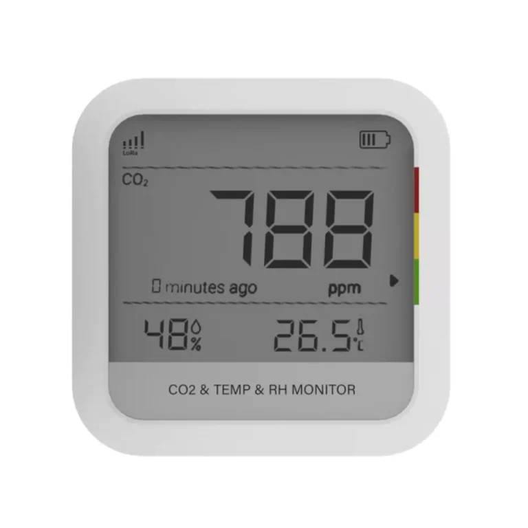 RAKwireless Qingping LoRaWAN CO₂-, Temperatur- und Luftfeuchtigkeitsanzeige
