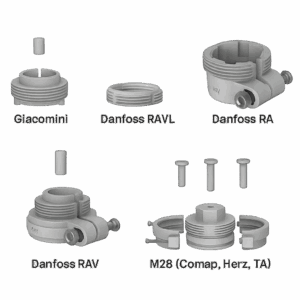 M30 X 1.5 mm Valve Adapter Kits TRA3015