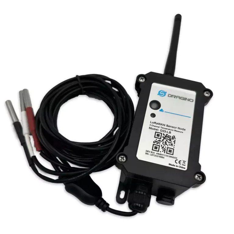 Dragino D23-LB Temperatursensor mit 3 Messfühler