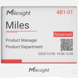 Milesight IoT E-Ink Display DS3604-868M PN White – LoRaWAN® E-Paper Display