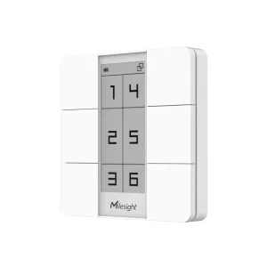 Milesight WS156-868M – LoRaWAN® Smart Scene Panel mit E-Ink Bildschirm