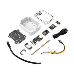 WisBlock Microphone Starter Kit with RAK11200-C and Audio Enclosure (100×75×38) – White