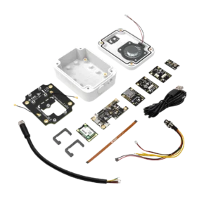 WisBlock Voice Processing Starter Kit mit RAK4631 und Audio-Gehäuse (100×75×38) – Weiß, 800 MHz für EU868/IN865/RU864
