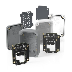Unify Enclosure IP67 100×75×38 mm – Weiß mit spezieller Montageplatte
